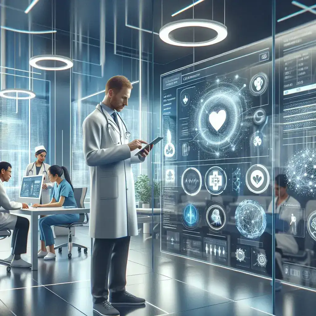 "IBM researchers collaborate on AI technology to enhance electronic health records for U.S. clinics, improving patient data management and healthcare efficiency."